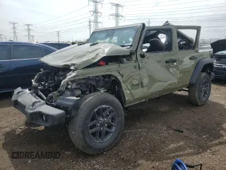 2025 Jeep Wrangler Sport с VIN 1C4PJXKN6SW517610, выставлен на аукционе Copart как лот 54742565 с пробегом Не указан миль и Списание • Salvage title. История ставок и продаж доступна на DreamBid. Изображение 1.