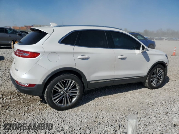 2016 Lincoln MKC Reserve with VIN 5LMTJ3DH6GUJ08257, listed as a Copart auction lot 54090035 with 76,298 mi miles and Salvage title. Bid and sale history available at DreamBid. Image 3.