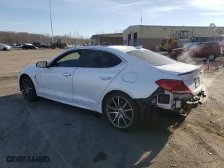 2019 Genesis G70 2.0T Advanced with VIN KMTG44LAXKU031672, listed as a Copart auction lot 69764592 with 40,888 mi miles. Bid and sale history available at carsss.com. Image 2.
