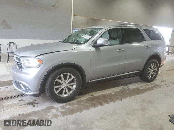 2015 Dodge Durango Limited with VIN 1C4RDJDG0FC826833, listed as a Copart auction lot 61361515 with 141,328 mi miles and Salvage title. Bid and sale history available at DreamBid. Image 1.