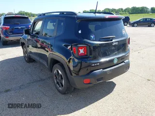 2017 Jeep Renegade Sport with VIN ZACCJBAB3HPF99343, listed as a IAAI auction lot 39594083 with 85,446 mi miles and . Bid and sale history available at carsss.com. Image 3.