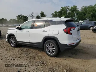 2024 GMC Terrain SLT z VIN 3GKALVEG7RL154756, wystawiony jako Copart lot #60761595 z przebiegiem 26 552 mil mil oraz Nie do naprawy • Non repairable. Historia ofert i sprzedaży dostępna na DreamBid. Obrazek 2.