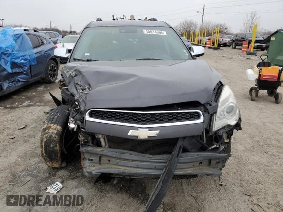 2013 Chevrolet Equinox LTZ z VIN 2GNFLGEK0D6285016, wystawiony jako Copart lot #45024995 z przebiegiem 134 591 mil mil oraz Szkoda całkowita • Salvage title. Historia ofert i sprzedaży dostępna na DreamBid. Obrazek 5.