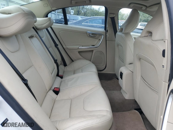 2013 Volvo S60 T5 Premier with VIN YV1612FS5D2218760, listed as a Copart auction lot 50080505 with 99,507 mi miles and Salvage Title. Bid and sale history available at carsss.com. Image 10.