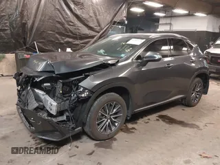 2023 Lexus NX with VIN 2T2GGCEZ4PC031301, listed as a IAAI auction lot 41357270 with 7,629 mi miles. Bid and sale history available at carsss.com. Image 2.