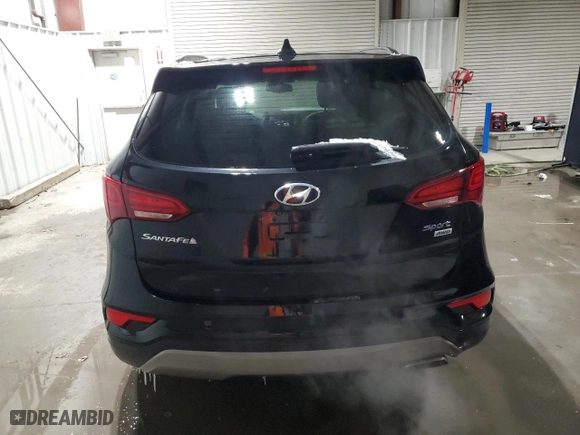 2017 Hyundai Santa Fe Sport 2.4L with VIN 5XYZUDLB2HG388113, listed as a Copart auction lot 44977215 with 108,610 mi miles and Clean Title. Bid and sale history available at carsss.com. Image 6.