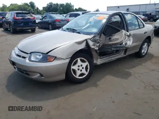 2003 Chevrolet Cavalier z VIN 1G1JC52F637208723, wystawiony jako Copart lot #63031675 z przebiegiem 98 873 mil mil oraz Szkoda całkowita • Salvage title. Historia ofert i sprzedaży dostępna na DreamBid. Obrazek 1.