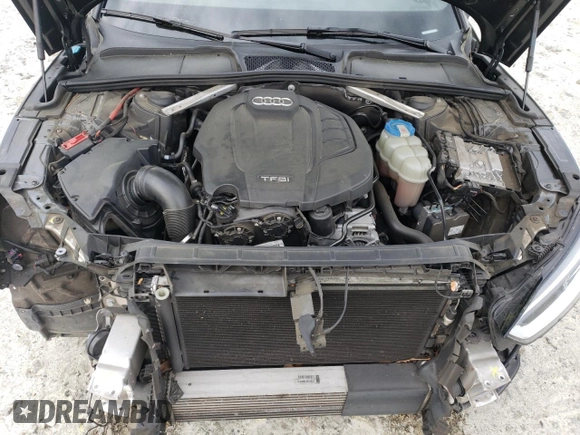 2018 Audi A5 Sportback Premium Plus with VIN WAUENCF59JA028433, listed as a Copart auction lot 48007004 with 75,045 mi miles. Bid and sale history available at carsss.com. Image 12.