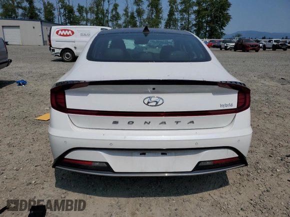 2022 Hyundai Sonata Hybrid Limited with VIN KMHL54JJ7NA051750, listed as a Copart auction lot 52919113 with 12,594 mi miles. Bid and sale history available at carsss.com. Image 6.
