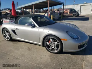 2005 Porsche Boxster S with VIN WP0CB29835U731646, listed as a Copart auction lot 80657904 with 0 mi miles and Salvage Title. Bid and sale history available at carsss.com. Image 4.