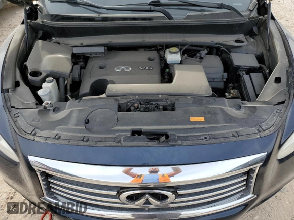 2015 Infiniti QX60 with VIN 5N1AL0MM4FC531245, listed as a Copart auction lot 49569695 with 205,253 mi miles and Salvage title. Bid and sale history available at DreamBid. Image 11.