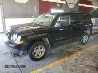 2017 Jeep Patriot Sport SE with VIN 1C4NJPBAXHD146170, listed as a Copart auction lot 46044275 with 164,663 mi miles and Clean Title. Bid and sale history available at carsss.com. Image 1.
