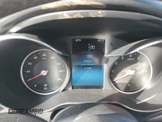 2020 Mercedes-Benz C with VIN W1KWF8DB7LR575902, listed as a Copart auction lot 42640315 with 91,293 mi miles and Salvage Title. Bid and sale history available at carsss.com. Image 9.