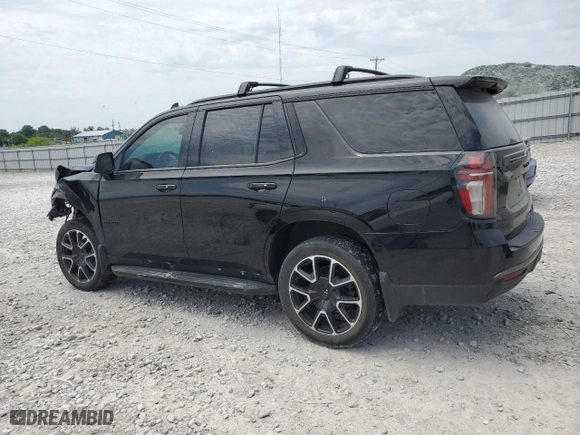 2021 Chevrolet Tahoe RST with VIN 1GNSKRKD2MR468523, listed as a Copart auction lot 60433184 with 60,943 mi miles and Salvage Title. Bid and sale history available at carsss.com. Image 2.