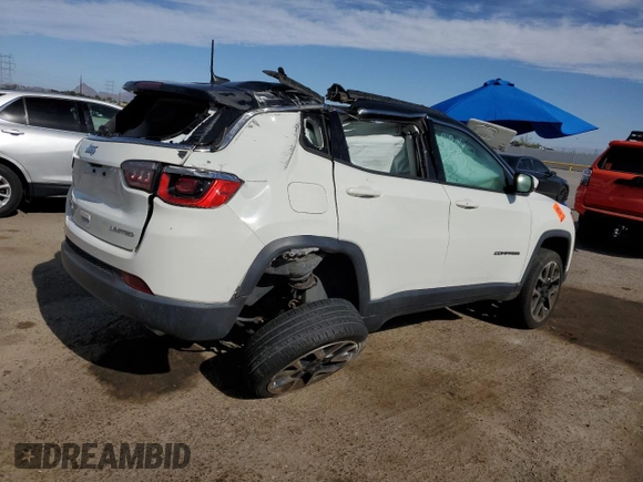 2017 Jeep Compass Limited z VIN 3C4NJDCB9HT664979, wystawiony jako Copart lot #56925065 z przebiegiem 62 777 mil mil oraz Szkoda całkowita • Salvage title. Historia ofert i sprzedaży dostępna na DreamBid. Obrazek 3.