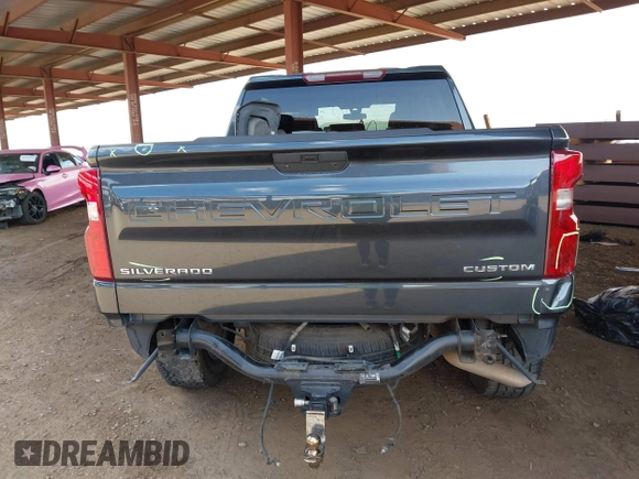 2021 Chevrolet Silverado 1500 Custom with VIN 1GCPWBEK4MZ240950, listed as a IAAI auction lot 41934030 with 109,372 mi miles and . Bid and sale history available at DreamBid. Image 15.