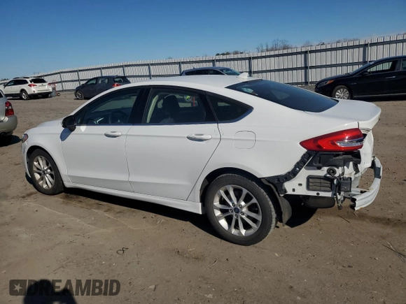 2020 Ford Fusion SE with VIN 3FA6P0H74LR129120, listed as a Copart auction lot 49111985 with 51,402 mi miles and Salvage title. Bid and sale history available at DreamBid. Image 2.