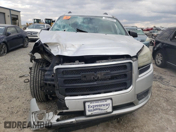 2016 GMC Acadia SLE with VIN 1GKKVNED3GJ137400, listed as a Copart auction lot 88494995 with 192,592 mi miles and Salvage title. Bid and sale history available at DreamBid. Image 5.
