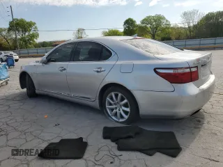2007 Lexus LS 460 with VIN JTHBL46F575028472, listed as a Copart auction lot 53797385 with 178,194 mi miles and Clean Title. Bid and sale history available at DreamBid. Image 2.