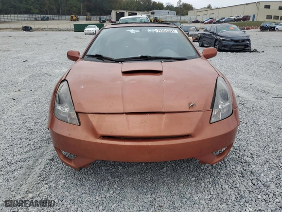 2000 Toyota Celica GTS with VIN JTDDY32T8Y0019748, listed as a Copart auction lot 79304534 with 239,019 mi miles and Salvage Title. Bid and sale history available at carsss.com. Image 5.