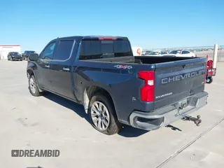 2021 Chevrolet Silverado 1500 LTZ with VIN 3GCUYGED5MG230486, listed as a IAAI auction lot 41815128 with 107,296 mi miles and . Bid and sale history available at DreamBid. Image 3.
