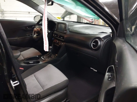 2021 Hyundai Kona SEL Plus with VIN KM8K6CAA8MU739661, listed as a IAAI auction lot 41464154 with 36,287 mi miles. Bid and sale history available at carsss.com. Image 5.