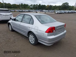 2005 Honda Civic LX with VIN 2HGES16595H523708, listed as a IAAI auction lot 40424176 with 60,593 mi miles and . Bid and sale history available at DreamBid. Image 3.