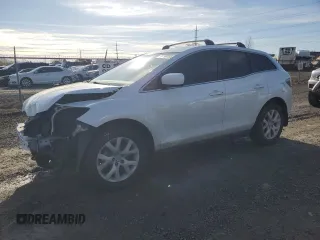 2008 Mazda CX-7 Sport with VIN JM3ER293880198463, listed as a Copart auction lot 50198855 with 111,518 mi miles and Salvage Title. Bid and sale history available at DreamBid. Image 1.