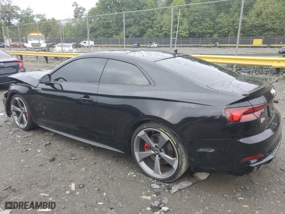 2019 Audi S5 Coupe Premium Plus with VIN WAUP4AF59KA011309, listed as a Copart auction lot 66337954 with 0 mi miles and Salvage Title. Bid and sale history available at carsss.com. Image 2.