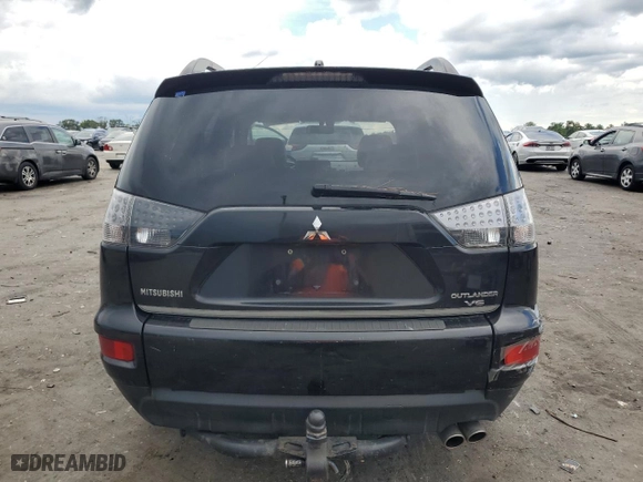 2010 Mitsubishi Outlander XLS with VIN JA4JT4AX5AZ009993, listed as a Copart auction lot 68136904 with 138,149 mi miles and Salvage Title. Bid and sale history available at carsss.com. Image 6.