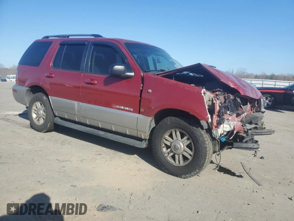 2002 Mercury Mountaineer with VIN 4M2DU86W92UJ26086, listed as a Copart auction lot 46893515 with 177,330 mi miles and Salvage title. Bid and sale history available at DreamBid. Image 4.