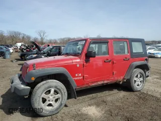 2009 Jeep Wrangler Unlimited X with VIN 1J4GZ39129L711934, listed as a Copart auction lot 47005105 with 423,135 mi miles and Salvage Title. Bid and sale history available at carsss.com. Image 1.