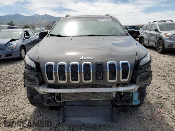 2018 Jeep Cherokee Latitude Plus with VIN 1C4PJMLX0JD562180, listed as a Copart auction lot 57631285 with 105,923 mi miles and Salvage title. Bid and sale history available at DreamBid. Image 5.