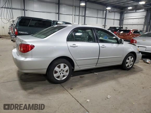 2007 Toyota Corolla CE with VIN JTDBR32E970131317, listed as a Copart auction lot 42240575 with 183,539 mi miles and Non repairable. Bid and sale history available at DreamBid. Image 3.
