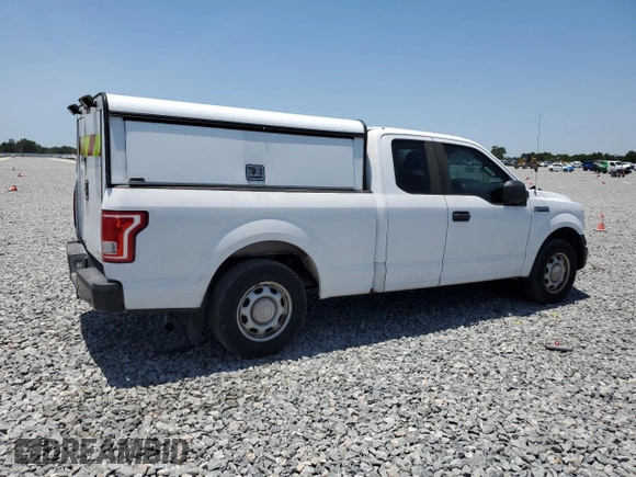 2017 Ford F-150 XL with VIN 1FTEX1C8XHKE23922, listed as a Copart auction lot 55617325 with 123,619 mi miles and Clean title. Bid and sale history available at DreamBid. Image 3.