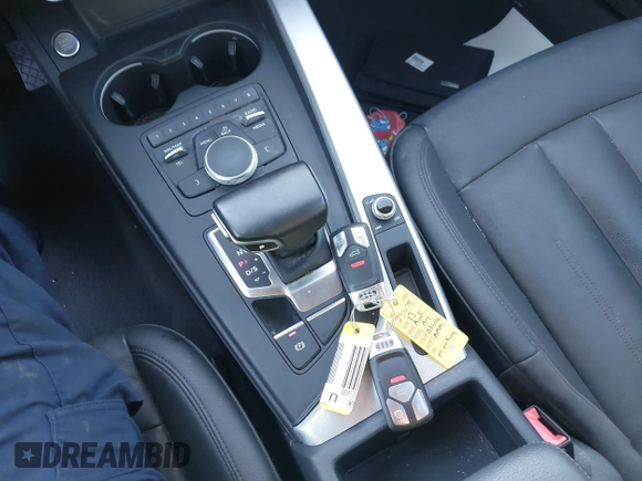 2017 Audi A4 Premium with VIN WAUGNAF42HN011030, listed as a IAAI auction lot 42674588 with 62,802 mi miles and . Bid and sale history available at DreamBid. Image 11.
