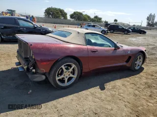2003 Chevrolet Corvette with VIN 1G1YY32G635115712, listed as a Copart auction lot 74316274 with 99,890 mi miles and Salvage Title. Bid and sale history available at carsss.com. Image 3.