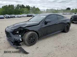 2025 Mercedes-Benz CLE 53 AMG z VIN W1KMJ6CB6SF058764, wystawiony jako Copart lot #57813465 z przebiegiem Nie podano mil oraz Szkoda całkowita • Salvage title. Historia ofert i sprzedaży dostępna na DreamBid. Obrazek 1.