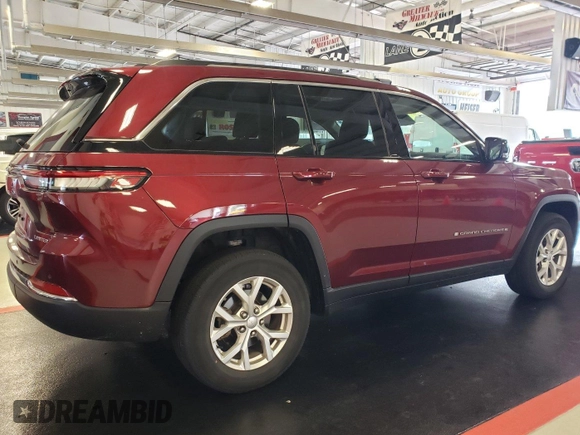 2023 Jeep Grand Cherokee Limited with VIN 1C4RJHBG3PC512146, listed as a IAAI auction lot 42853856 with 66,295 mi miles and . Bid and sale history available at DreamBid. Image 9.