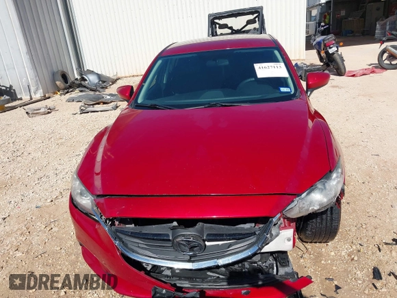 2015 Mazda Mazda6 i Sport with VIN JM1GJ1U50F1207904, listed as a IAAI auction lot 41627113 with 210,376 mi miles. Bid and sale history available at carsss.com. Image 12.