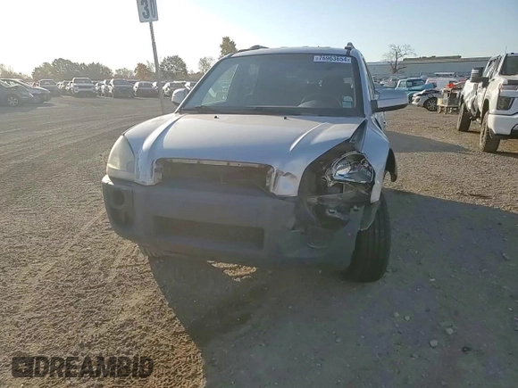 2006 Hyundai Tucson GLS with VIN KM8JN12D56U381210, listed as a Copart auction lot 76963654 with 201,608 mi miles and Salvage Title. Bid and sale history available at carsss.com. Image 12.