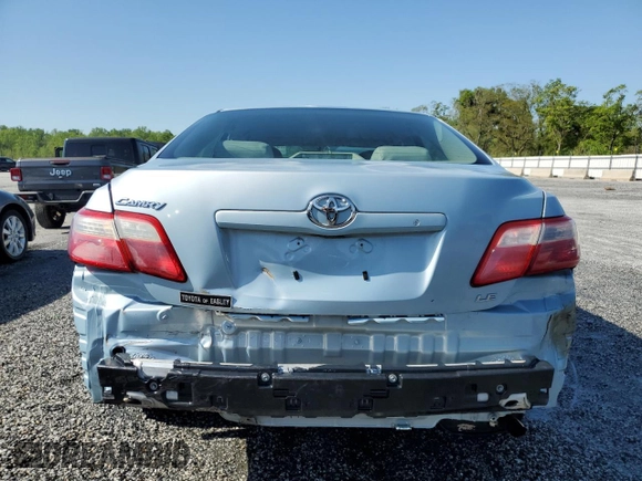2007 Toyota Camry CE with VIN 4T1BE46K87U513635, listed as a Copart auction lot 51580265 with 161,676 mi miles and Salvage Title. Bid and sale history available at carsss.com. Image 6.