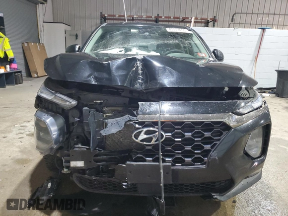 2019 Hyundai Santa Fe SEL with VIN 5NMS3CAD3KH008163, listed as a Copart auction lot 47119455 with 121,131 mi miles and Salvage Title. Bid and sale history available at carsss.com. Image 5.
