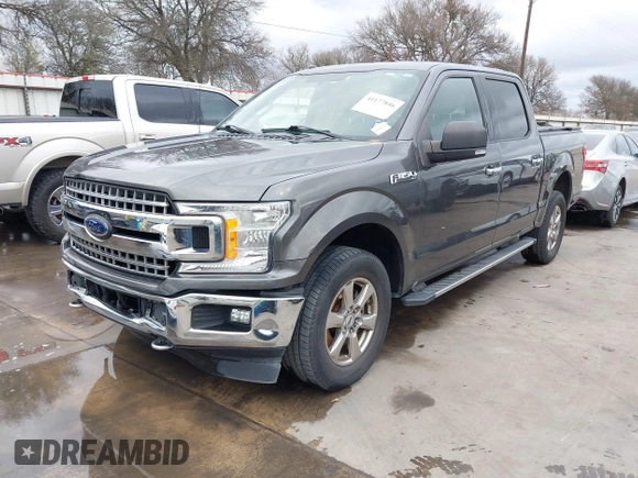2018 Ford F-150 XL with VIN 1FTEW1EG9JKD22190, listed as a IAAI auction lot 41177846 with 139,624 mi miles. Bid and sale history available at carsss.com. Image 2.