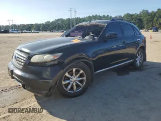 2008 Infiniti FX with VIN JNRAS08UX8X101412, listed as a Copart auction lot 71233134 with Not Provided miles and Salvage Title. Bid and sale history available at carsss.com. Image 1.