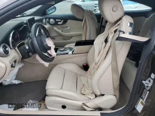 2017 Mercedes-Benz C 300 with VIN WDDWJ4KB6HF437903, listed as a Copart auction lot 56175645 with 74,715 mi miles and Salvage title. Bid and sale history available at DreamBid. Image 7.