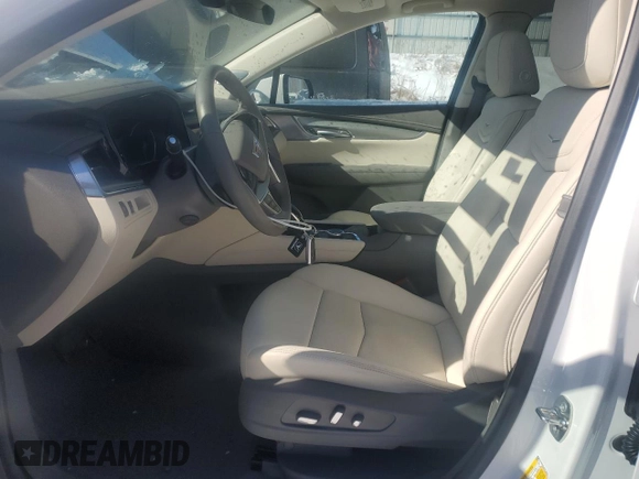 2024 Cadillac XT5 AWD Premium Luxury with VIN 1GYKNDRS4RZ753023, listed as a Copart auction lot 45671495 with 8,855 mi miles and Non repairable. Bid and sale history available at DreamBid. Image 7.