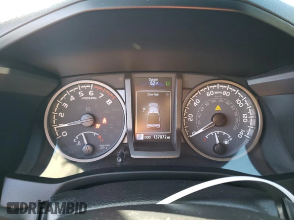 2021 Toyota Tacoma SR5 with VIN 3TMBZ5DN8MM031159, listed as a Copart auction lot 42495505 with 137,072 mi miles and Salvage title. Bid and sale history available at DreamBid. Image 9.