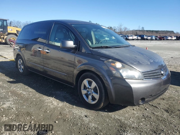 2009 Nissan Quest S with VIN 5N1BV28U69N101195, listed as a Copart auction lot 41361315 with 147,612 mi miles and Clean Title. Bid and sale history available at carsss.com. Image 4.