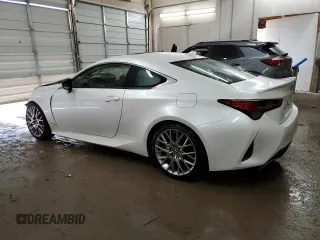 2022 Lexus RC 350 with VIN JTHDZ5BC0N5025338, listed as a Copart auction lot 51649594 with 22,881 mi miles and Salvage title. Bid and sale history available at DreamBid. Image 2.